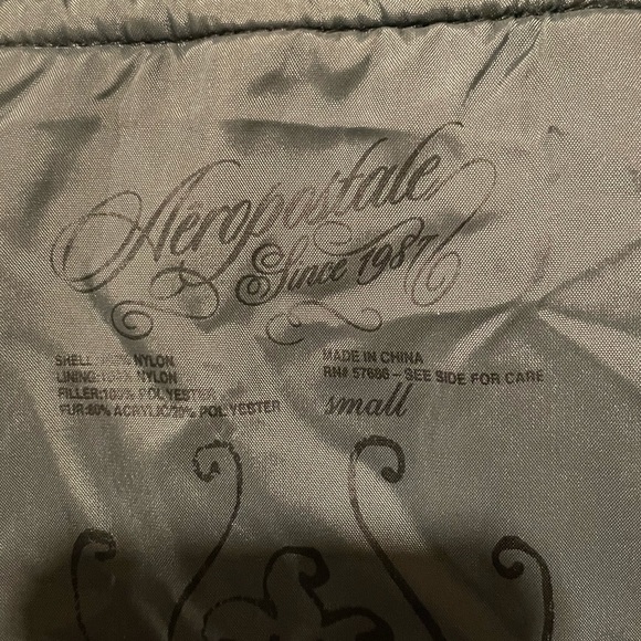 Womens Aeropostale warm winter coat size small - Picture 8 of 8